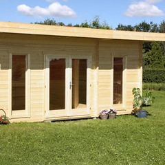 Abri en bois Barbados 1