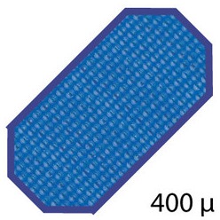 Bache été 400 microns pour piscine bois original 735 x 410