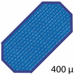 Bache été 400 microns pour piscine bois original - 779808