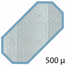 Bache été 500 microns pour piscine bois original - 779808