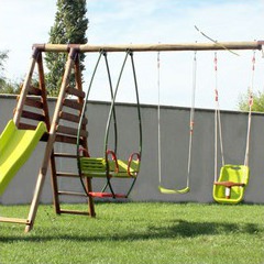 Portique en bois Fougère