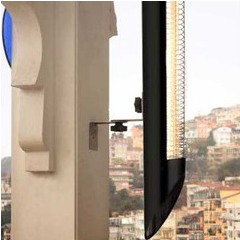 Chauffage infrarouge pour extérieur Blade Optima 2500 noir