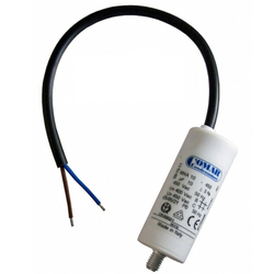 Condensateur à fils MKA 10µF 450V 30X70 avec vis et câble 250 mm long