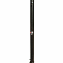 Douche solaire droite PVC noir 18 L