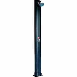 Douche solaire droite PVC noir 35 L