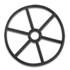 Joint étoile de 5 branches adapté pour une vanne multivoies de filtre à sable Hayward 2