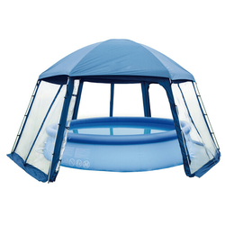 Pool house GRE pour piscine hors sol et spa