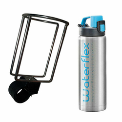 Porte bouteille avec bouteille