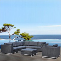 Salon bas de jardin Ibiza en Oléfine