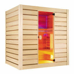 Sauna vapeur et infrarouge Hybride Combi