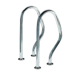 Sortie de bain platine a visser - Lot de deux
