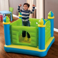 Aire de jeu château gonflable vert intérieur/extérieur Intex