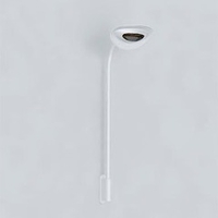Applique tige murale chauffante infrarouge blanche 2000 W