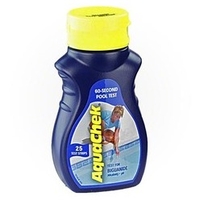 Aquachek Biguanide 3-en-1 trousse d'analyse 25 bandelettes