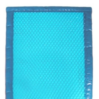 Bâche à bulles 500µ bordée 4 côtés transparente 8 x 4 m