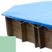 Bâche hiver amande pour piscine bois original 942 x 592