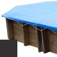 Bâche hiver carbone pour piscine bois original 942 x 592