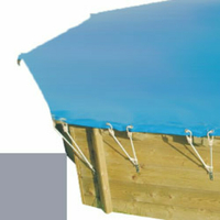 Bache hiver gris pour piscine bois original 428 x 428 - 790210