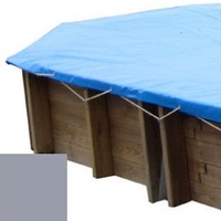 Bâche hiver gris pour piscine bois original 942 x 592