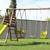 Portique en bois Fougère