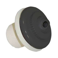 Bouche de refoulement grise anthracite pour piscine béton