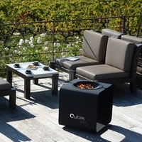 Brasero Design Cubik Noir