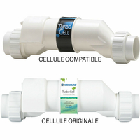 Cellule compatible CELBP120IPCOS 13 plaques pour appareils Hayward® jusqu'à 160 m³ - câble + 2 cosses