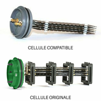 Cellule compatible Sterilor® HC100 à culot - 3 grilles 190 x 50 mm