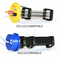 Cellule compatible 68258 pour Paramount® Culot bleu - 5 grilles 60 x 165 mm