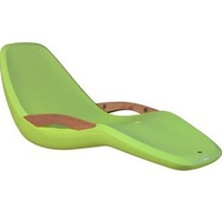 Bain de soleil Lotus Vert Pomme avec accoudoirs