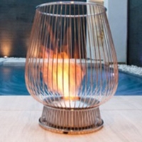 Cheminée Bulb à l'éthanol pour extérieur