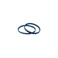Chenilles bleues Indigo la paire