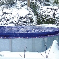 Couverture hivernage piscine Ø3m pour bassin Ø2,4m