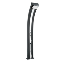 Douche Hybride Dada Curve 38 l - Anthracite/Alu brossé