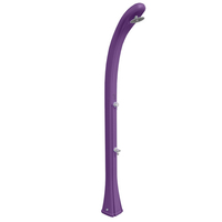 Douche solaire So Happy Violet 28 L + rince pied