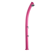 Douche solaire So Jolly rose 25L + rince pieds