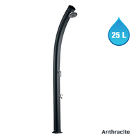 Douche solaire So Jolly anthracite 25l + rince pieds