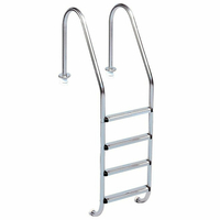 Echelle inox standard 4 marches