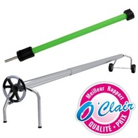 Enrouleur O'Clair 5 à 7 m avec kit motorisation axe Ø 110