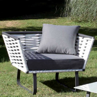 Fauteuil d'extérieur Horizon Blanc