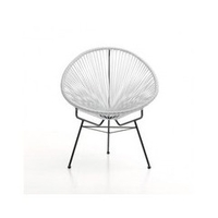 Fauteuil d'extérieur blanc