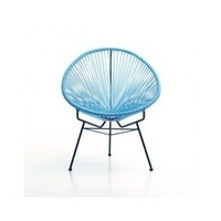 Fauteuil d'extérieur Design bleu