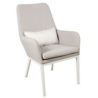 Fauteuil Indoor/Outdoor Adelaïde beige chiné