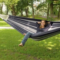 Hamac brésilien double Paradiso Silver