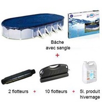 Kit d'hivernage - Piscine hors sol Gré 1000 cm x 550 cm