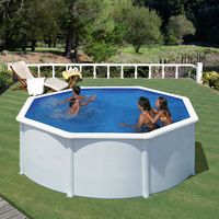 Kit piscine hors-sol acier Fidji ronde Ø300x120 cm