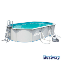 Piscine tubulaire ovale Hydrium 6.10 x 3.60 x H.1.20 m