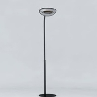 Lampe chauffante infrarouge 2000 W - noir/chrome