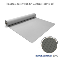 Liner antidérapant gris clair Renolit alkorplan 2000 - 4 x 20.79 m soit 83.16 m²