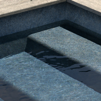 Liner armé Granit Bleu Aquasense 5 x 33 m² soit 165 m²
